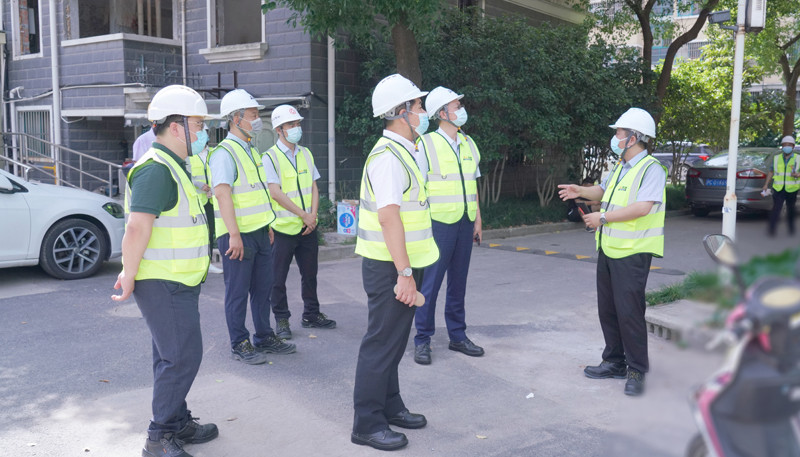 宣导“安全文化”，永大电梯高层领导走访关怀项目一线